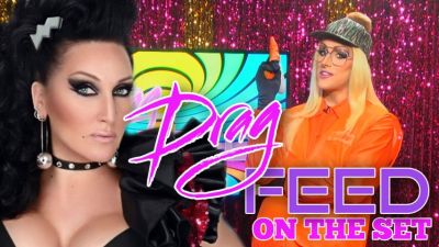 MICHELLE VISAGE BEST MOMENTS! “On The Set” | Drag Feed Photo